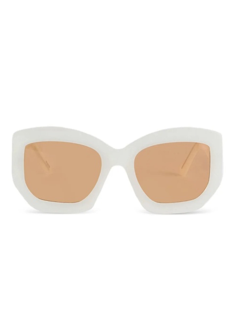 PUCCI logo-print square-frame sunglasses - White - zdjęcie produktu nr 1