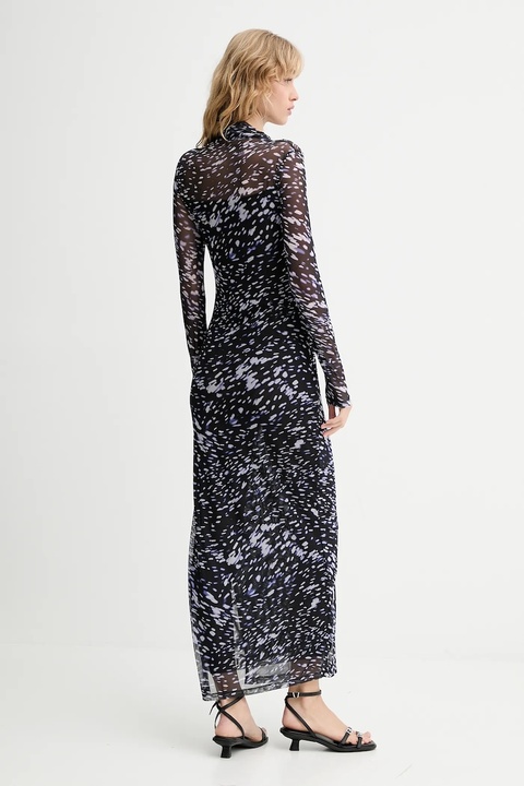 Karl Lagerfeld Jeans sukienka kolor czarny maxi dopasowana A4W13008 - zdjęcie produktu nr 2