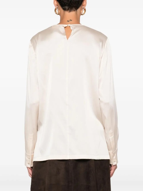 Max Mara long sleeve blouse - Neutrals - zdjęcie produktu nr 2