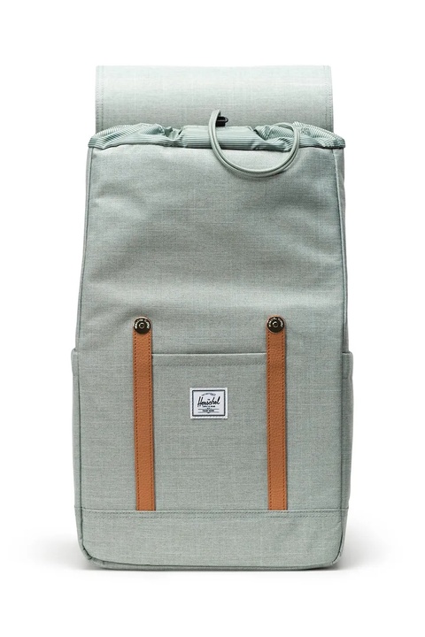 Herschel plecak kolor zielony duży gładki 11397-06569-OS - zdjęcie produktu nr 2