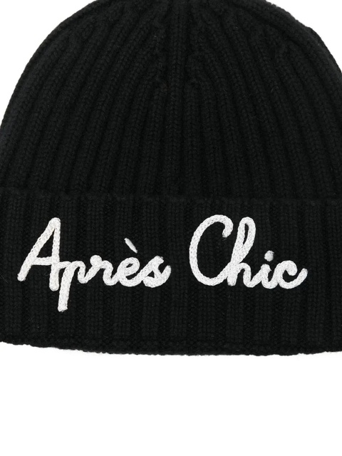 MC2 Saint Barth Wengen Embroidered Hat - Black - zdjęcie produktu nr 2