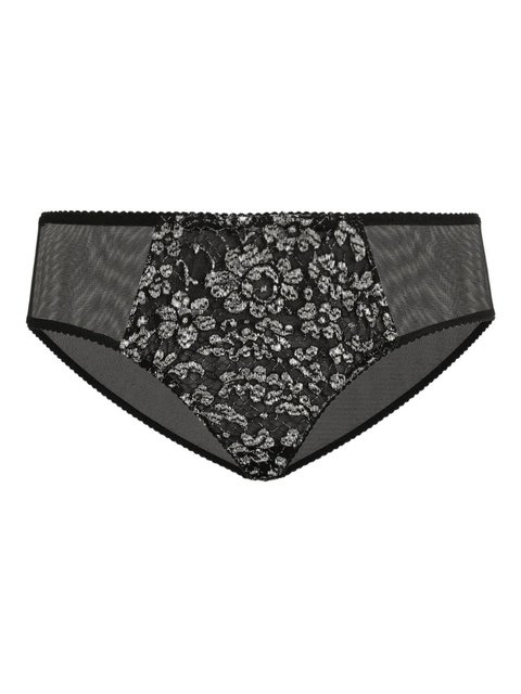 Dolce & Gabbana tulle lace briefs - Black - zdjęcie produktu nr 1