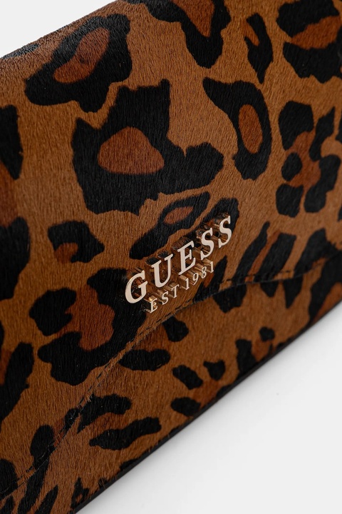 Guess torebka skórzana DOMITILLA kolor brązowy HWLO75 29780 - zdjęcie produktu nr 2