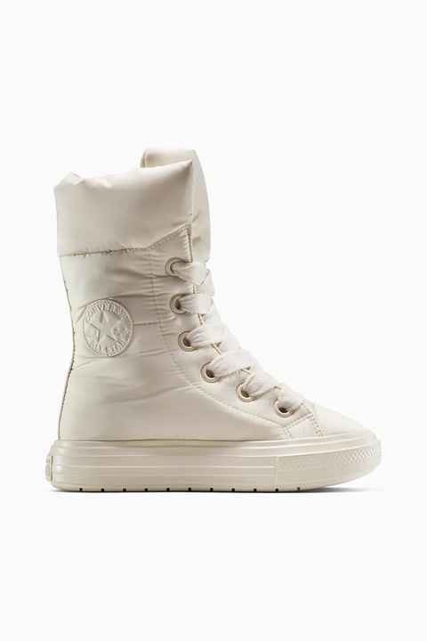 Converse śniegowce Chuck Taylor All Star Elements Boot kolor beżowy A14273C - zdjęcie produktu nr 1