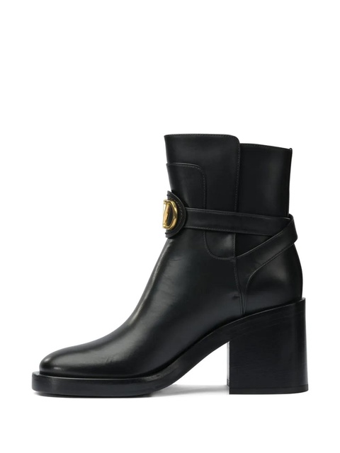 Valentino Garavani 90mm VLogo Signature boots - Black - zdjęcie produktu nr 2