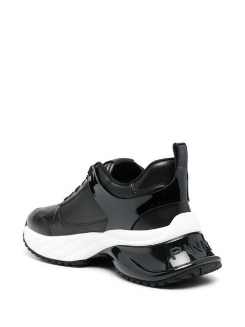 PINKO Ariel Love Birds-plaque sneakers - Black - zdjęcie produktu nr 2