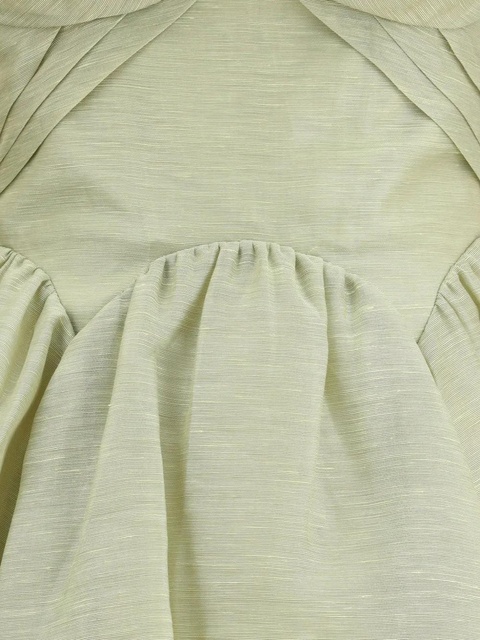 ZIMMERMANN Rebellion drape mini dress - Neutrals - zdjęcie produktu nr 2