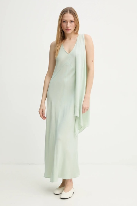 Day Birger et Mikkelsen sukienka Brielle kolor zielony maxi rozkloszowana DAY65243657 - zdjęcie produktu nr 1