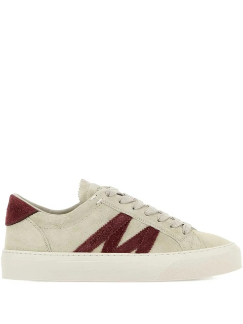 Moncler suede low-top trainers - Neutrals - zdjęcie produktu nr 1
