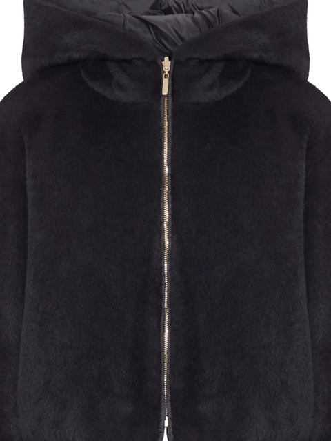 Max Mara hooded zip-up jacket - Black - zdjęcie produktu nr 2
