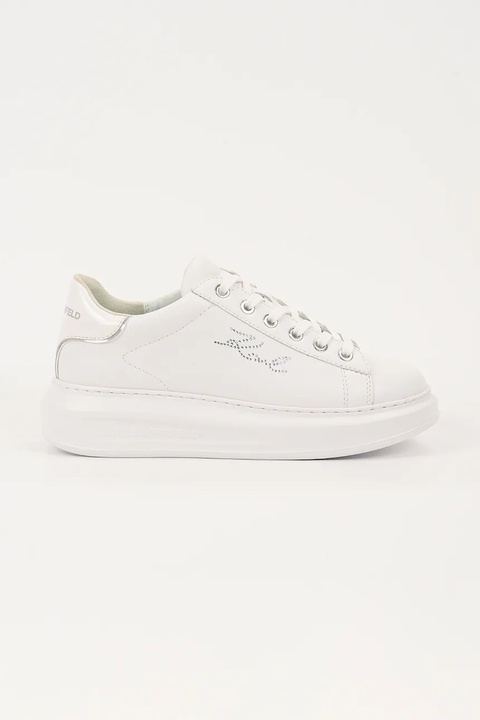 Karl Lagerfeld sneakersy skórzane KAPRI damskie kolor biały KL62518 - zdjęcie produktu nr 1