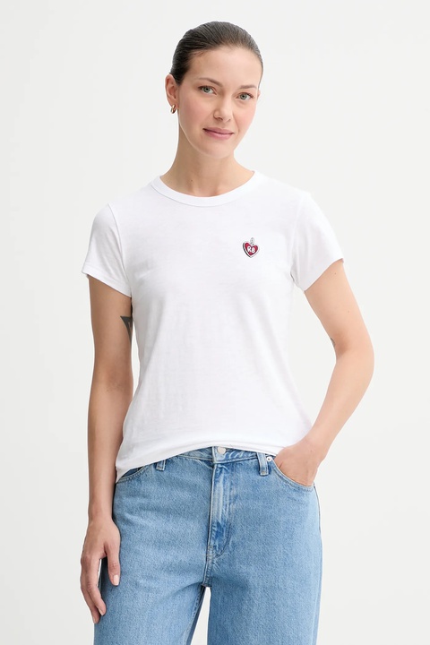 Rag & Bone t-shirt bawełniany damski kolor biały RE7D25FT3SW - zdjęcie produktu nr 1