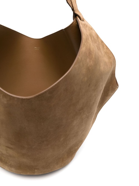 KHAITE Medium Lotus tote bag - Brown - zdjęcie produktu nr 2