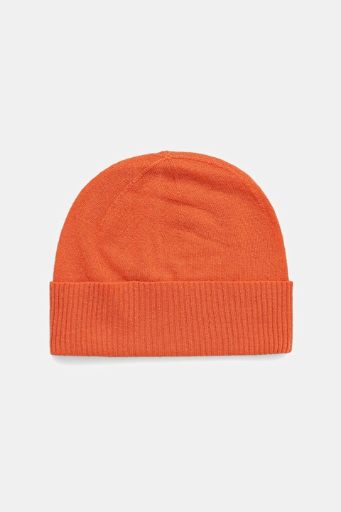 United Colors of Benetton czapka wełniana kolor pomarańczowy 1002DA010 - zdjęcie produktu nr 2