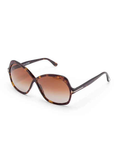 TOM FORD Eyewear Rosemin sunglasses - Brown - zdjęcie produktu nr 1