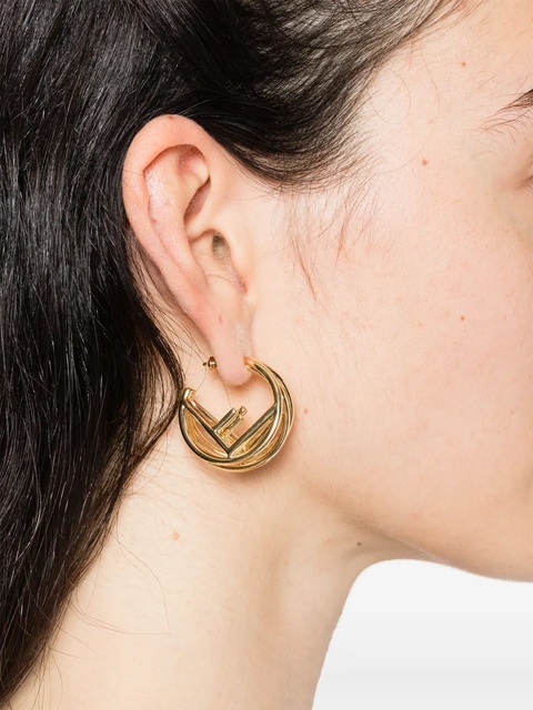 FENDI F is Fendi earrings - Gold - zdjęcie produktu nr 1