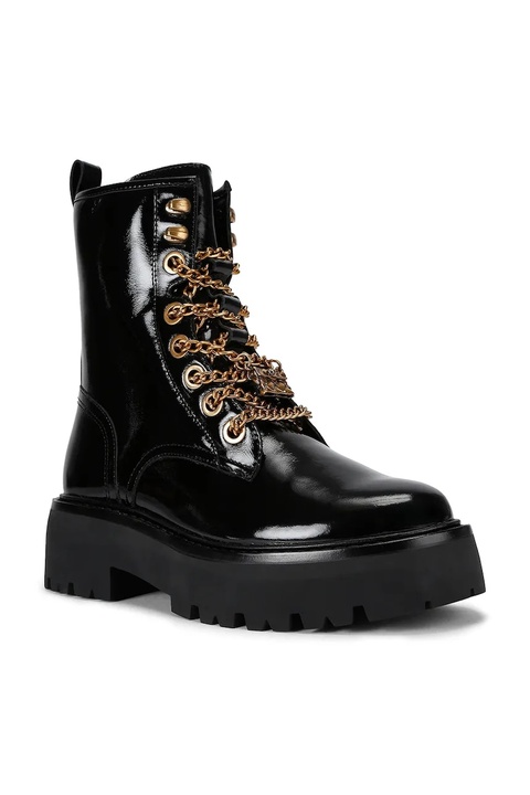 Kurt Geiger London workery skórzane Matilda Charm damskie kolor czarny na platformie 4993600109 - zdjęcie produktu nr 2