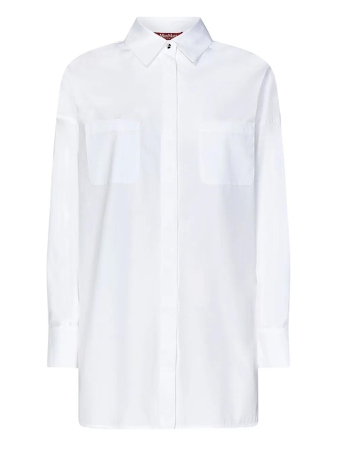 Max Mara cotton shirt - White - zdjęcie produktu nr 1