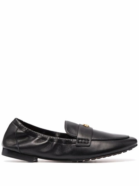 Tory Burch Ballet leather loafers - Black - zdjęcie produktu nr 1