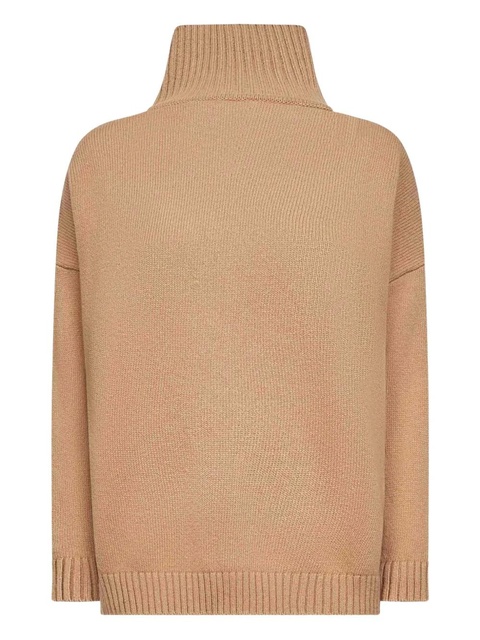 Weekend Max Mara ribbed turtleneck sweater - Neutrals - zdjęcie produktu nr 1
