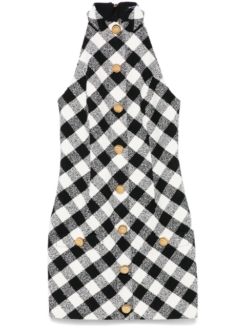 Balmain halterneck mini dress - Black - zdjęcie produktu nr 1