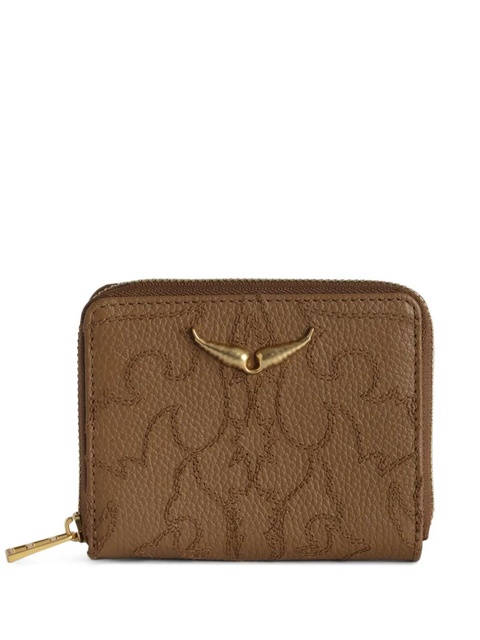 Zadig&Voltaire monogram leather wallet - Brown - zdjęcie produktu nr 1