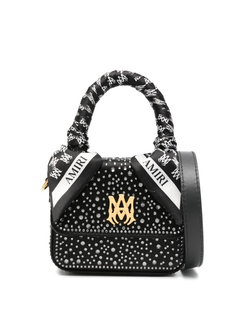 AMIRI rhinestone-embellished mini bag - Black - zdjęcie produktu nr 1