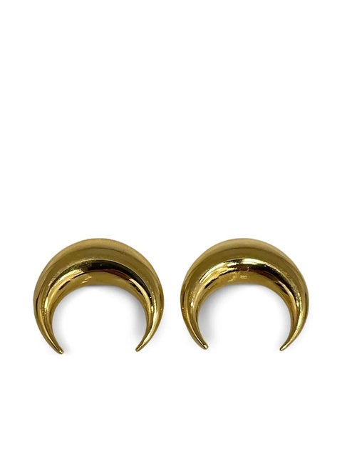 Marine Serre Moon Studs earrings - Gold - zdjęcie produktu nr 2