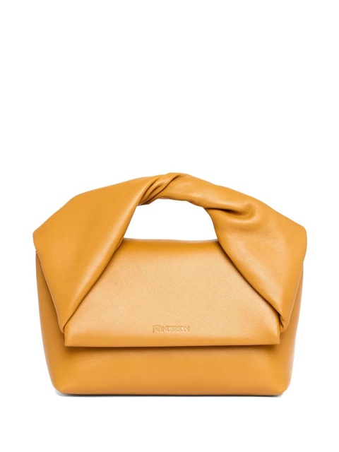 JW Anderson medium Twister leather tote bag - Brown - zdjęcie produktu nr 2