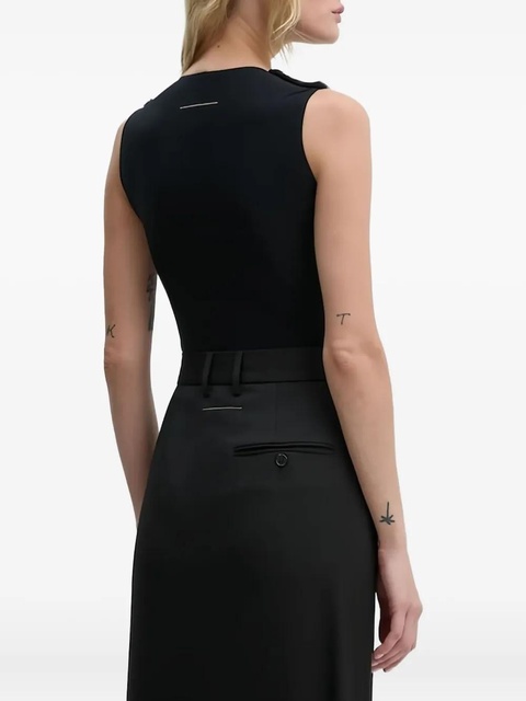 MM6 Maison Margiela Numbers-motif body - Black - zdjęcie produktu nr 1