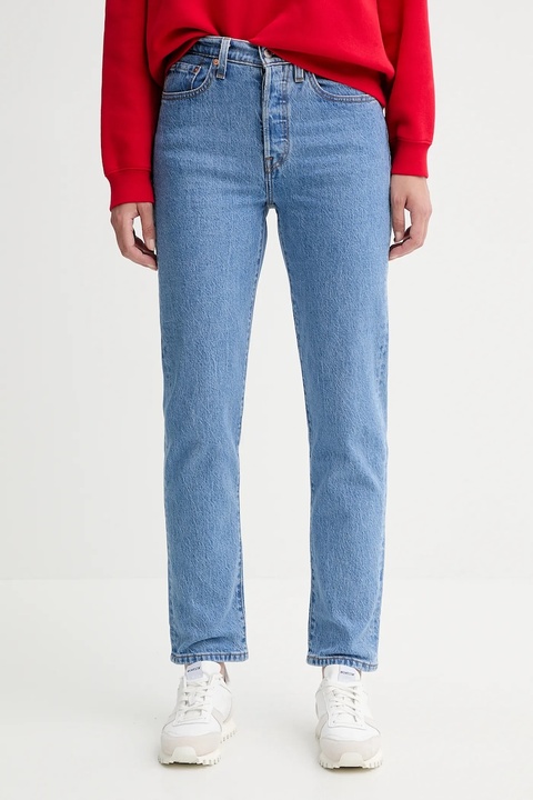 Levi's jeansy 501® CROP damskie high waist 36200.0390 - zdjęcie produktu nr 1