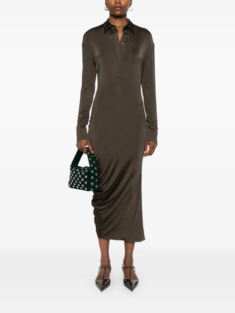 Alexander McQueen shirt midi dress - Green - zdjęcie produktu nr 1