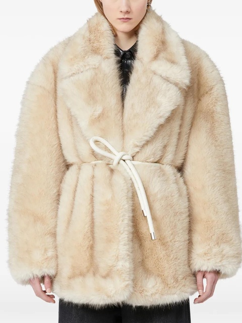 Sportmax belted jacket - Neutrals - zdjęcie produktu nr 2