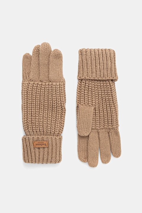 Barbour rękawiczki Saltburn damskie kolor brązowy LGL0132 - zdjęcie produktu nr 2