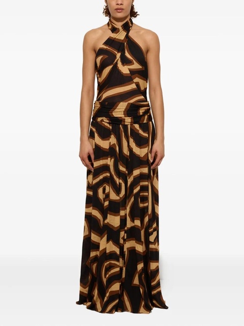 PUCCI Labirinto print sleeveless dress - Black - zdjęcie produktu nr 2