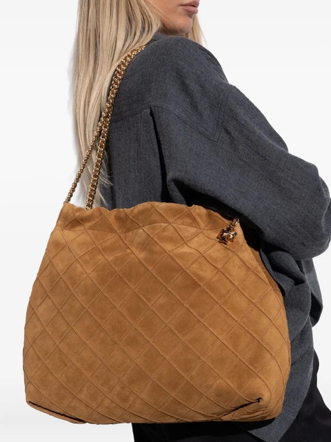 Tory Burch chain-strap tote bag - Brown - zdjęcie produktu nr 2