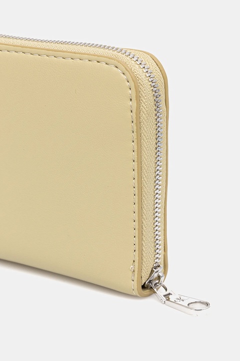Calvin Klein portfel damski kolor beżowy LV04F1026G - zdjęcie produktu nr 1