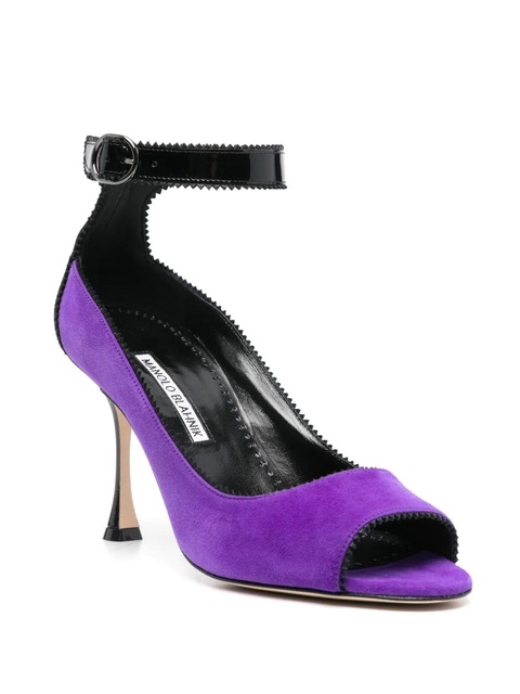Manolo Blahnik 90mm Kadirasa pumps - Purple - zdjęcie produktu nr 2