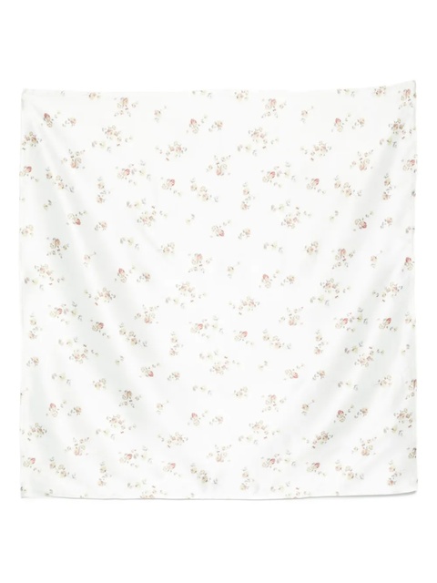 Magda Butrym floral print scarf - White - zdjęcie produktu nr 1