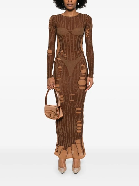 Diesel M-Calimera maxi dress - Brown - zdjęcie produktu nr 2