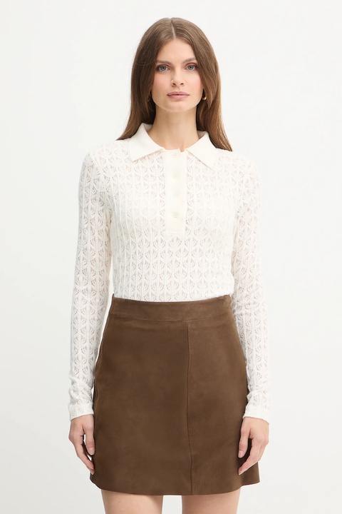 Pinko body damski kolor beżowy lekki 105977 A2YI - zdjęcie produktu nr 1