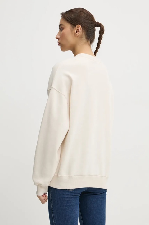 Hollister Co. bluza damska kolor beżowy gładka KI352-4218 - zdjęcie produktu nr 2