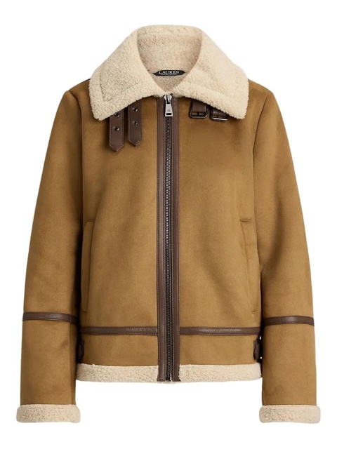 Lauren Ralph Lauren buckle-detailed jacket - Brown - zdjęcie produktu nr 1