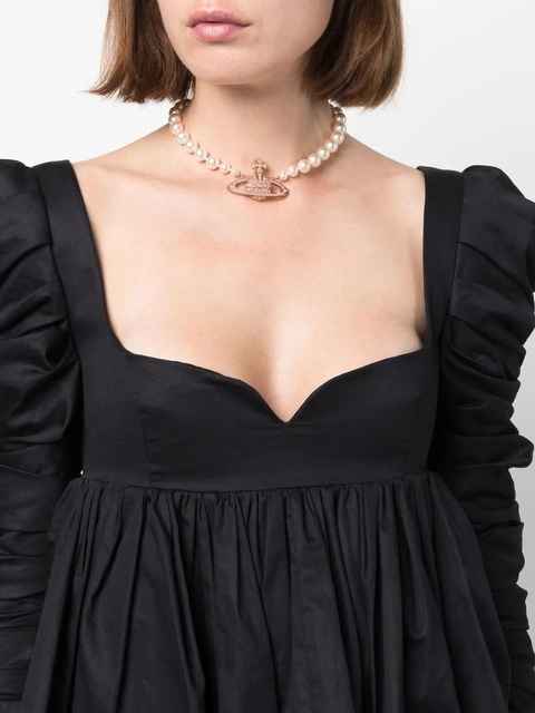 Vivienne Westwood orb charm necklace - White - zdjęcie produktu nr 1
