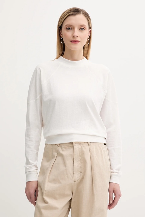 G-Star longsleeve bawełniany kolor szary D26611-D601 - zdjęcie produktu nr 1