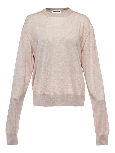 Jil Sander round-neck sweater - Neutrals - zdjęcie produktu nr 1