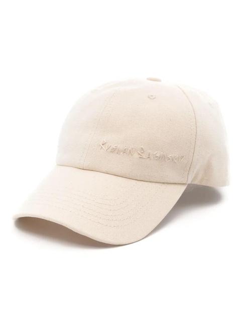 Ruslan Baginskiy logo-embroidered canvas cap - Neutrals - zdjęcie produktu nr 1