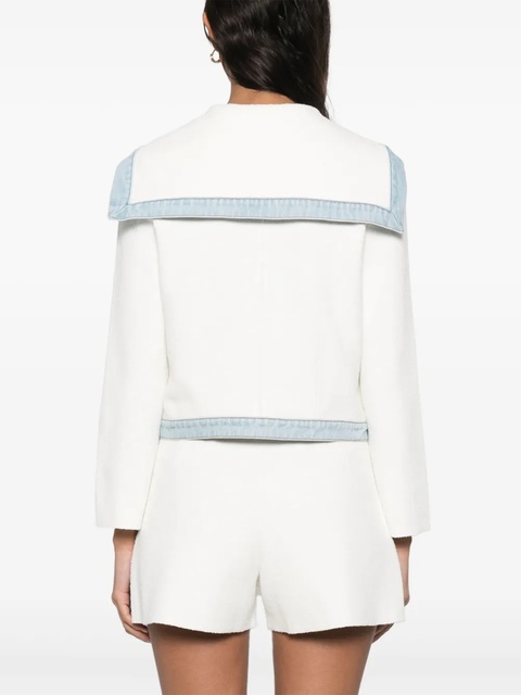 Maje bouclé cardigan - White - zdjęcie produktu nr 2