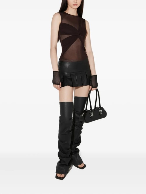 MISBHV tied sleeveless top - Brown - zdjęcie produktu nr 2