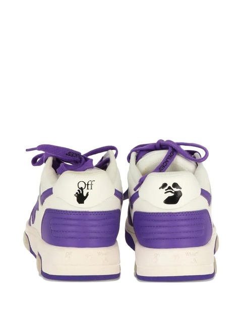 Off-White arrow-motif leather sneakers - zdjęcie produktu nr 1